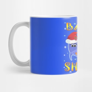 Christmas Baby Shark Funny Design Gift Idea Mug